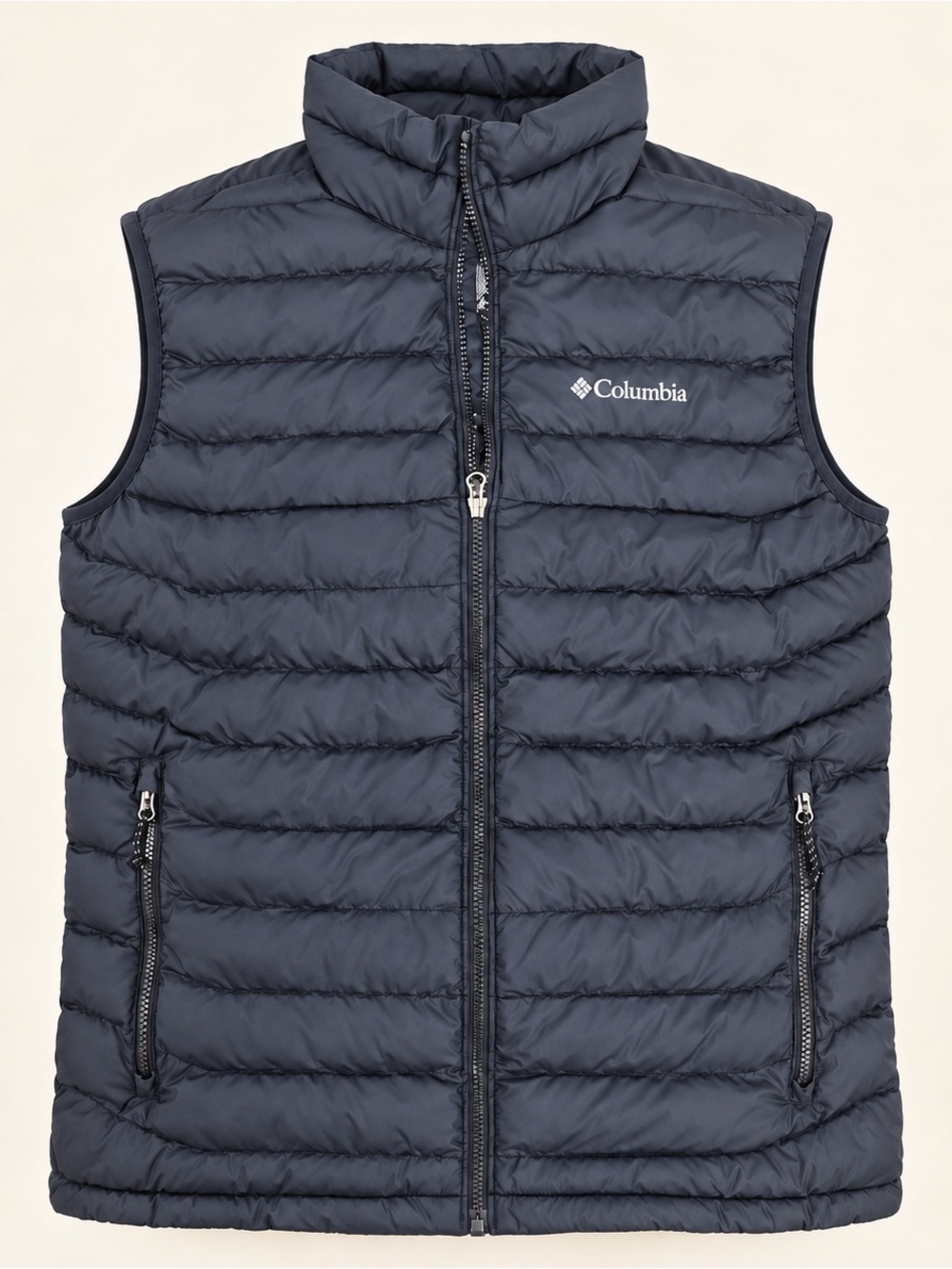 Columbia Men’s Large Navy Omni-Heat Quilted Puffer Vest